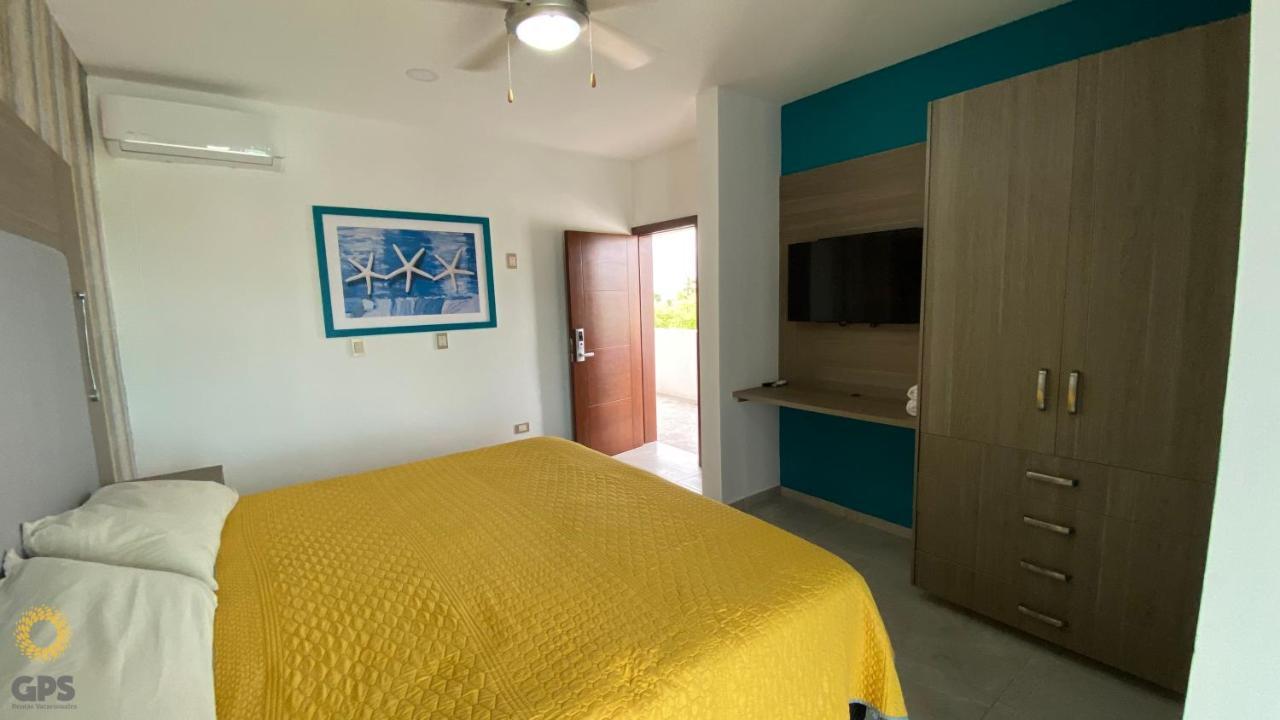 Apartamento 2009 B Habitación Pacifika Con Balcón En La Marina Mazatlán